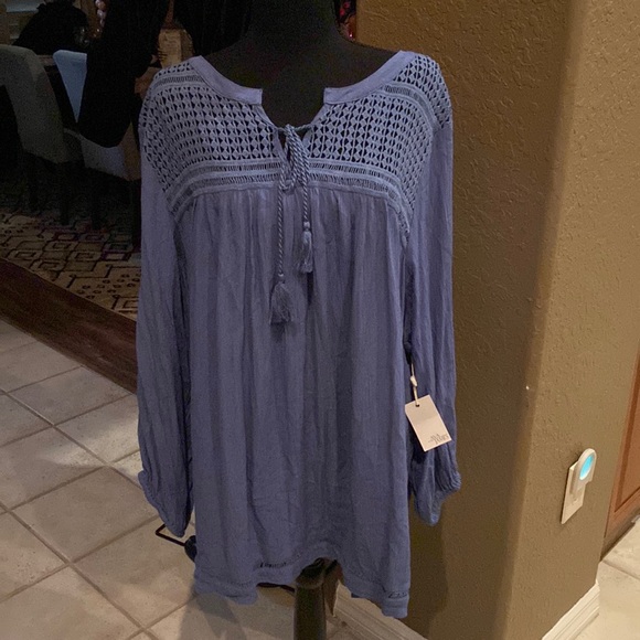 ava james Tops - NWT Stitch fix crochet blouse # 20